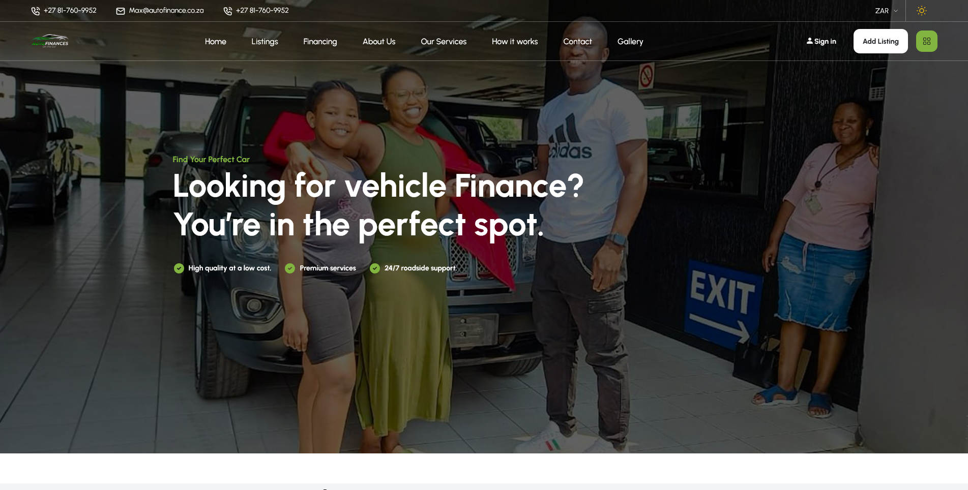 AutoFinance- Car Dealership